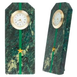 Часы-погон &quot;Младший лейтенант прокуратуры РФ&quot; камень змеевик — 