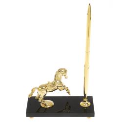 Подставка под ручку &quot;Конь&quot; из камня долерит — 