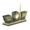 Настольный набор "Канцлер" камень змеевик фото 2 — 