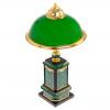 Настольная лампа камень малахит фото 2 — 
