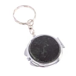 Складное зеркало брелок актиновит круглое — 