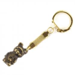 Брелок &quot;Мишка&quot; из бронзы — 