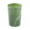 Гранёный стакан из камня нефрит 220 мл 7х7х10 см фото 1 — 