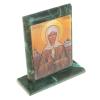 Икона "Св. Матрона Московская" змеевик 15х5х15,5 см фото 2 — 