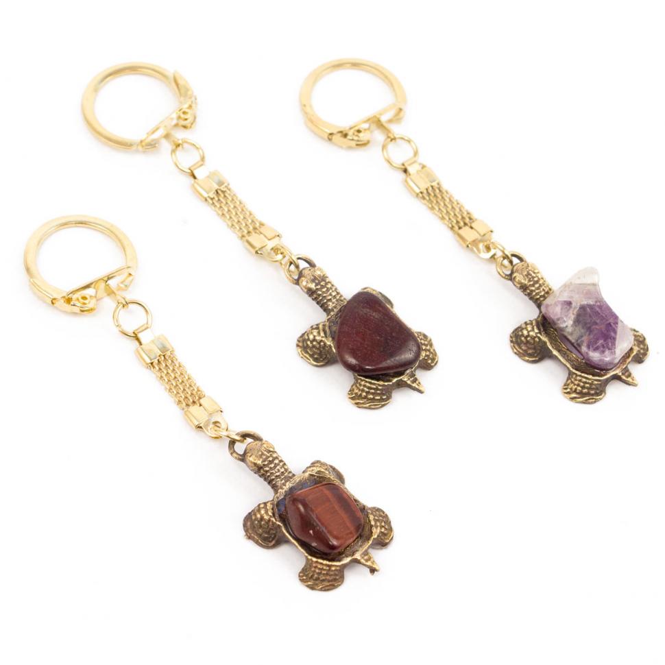 Брелок "Черепаха" бронза фото 1 — 