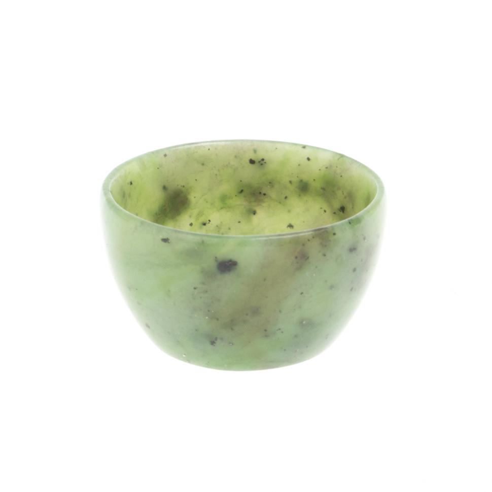Чашка очоко для саке из нефрита 30 мл 4,5х3 см фото 1 — 