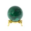 Шар из камня малахит 4,1 см фото 2 — 
