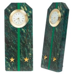 Часы-погон &quot;Лейтенант прокуратуры РФ&quot; камень змеевик — 