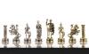 Шахматы "Римские воины" 28х28 см из лемезита и мрамора фото 5 — 
