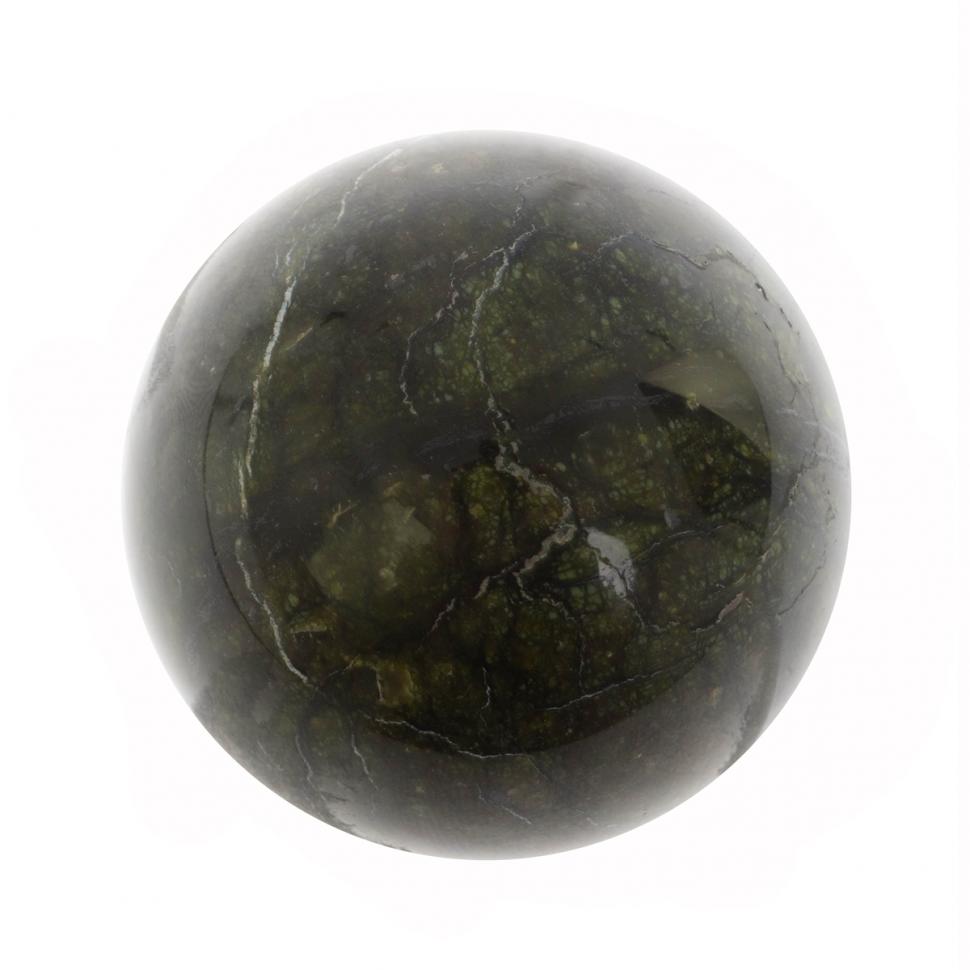 Шар из Баженовского змеевика 5,5 см фото 1 — 
