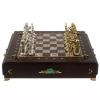 Шахматный ларец "Великая Отечественная война" камень креноид фото 2 — 