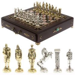 Шахматный ларец &quot;Великая Отечественная война&quot; камень креноид — 