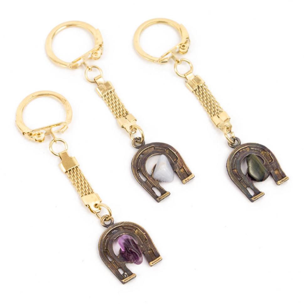 Брелок "Подкова" бронза фото 1 — 