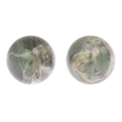 Шары для массажа 3,5 см 2 шт из офиокальцита — 