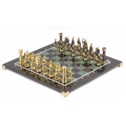 Шахматы &quot;Римские&quot; бронза березит 410х410 мм — 