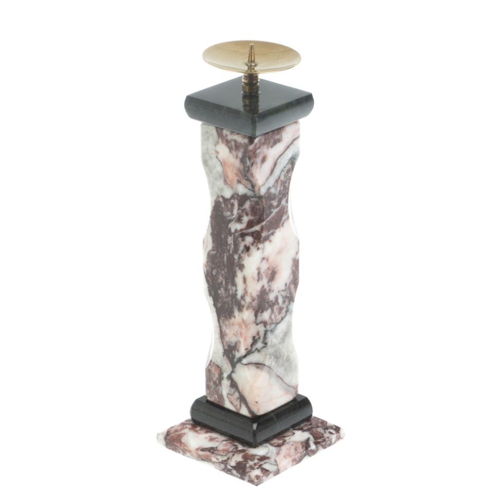 Подсвечник из креноида 5х5х16 см фото 1 — 