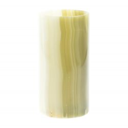 Ваза цилиндрическая из натурального оникса 10х20 см (4х8) — 