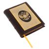 Ежедневник "Держава" А6 обложка из коричневой кожи Златоуст фото 1 — 