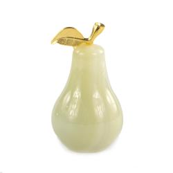 Настольный сувенир &quot;Груша&quot; камень оникс 5х8,5 см (2х3) — 