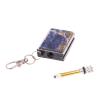 Брелок огниво "Вечная спичка" с накладкой из камня содалит 2,8х1,3х5 см фото 1 — 