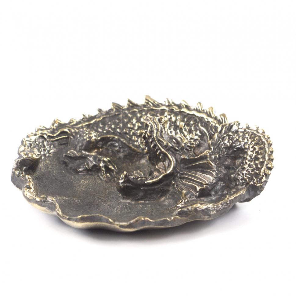 Пепельница "Дракон" из бронзы фото 1 — 