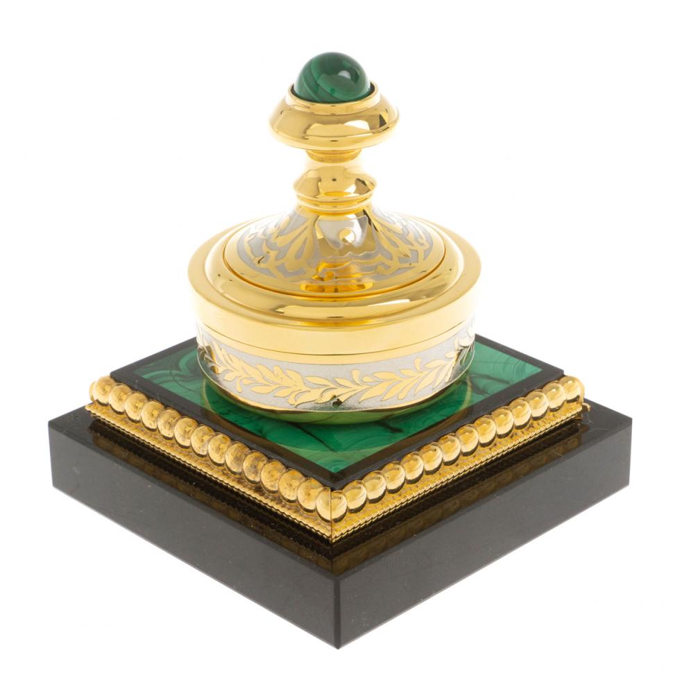 Оснастка для печати на подставке "Малахит" Златоуст фото 1 — 