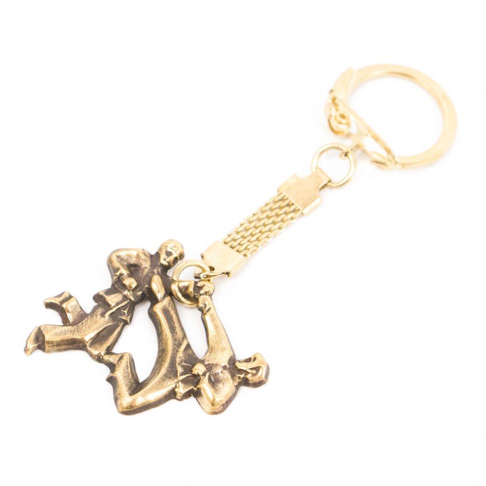 Брелок "Карате" бронза фото 1 — 