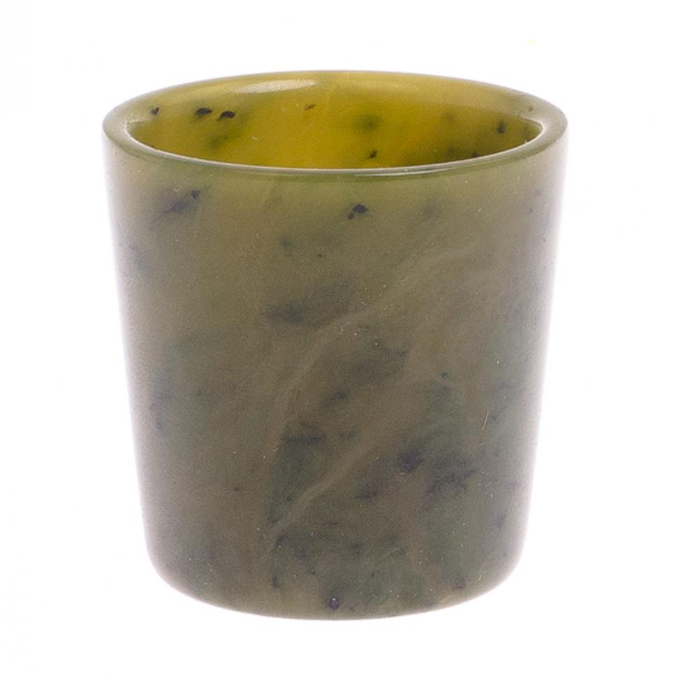 Стопка из нефрита 4х4х4 см фото 1 — 