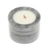 Свеча ароматическая из серого мрамора "Молекула эксцентрик" фото 2 — 
