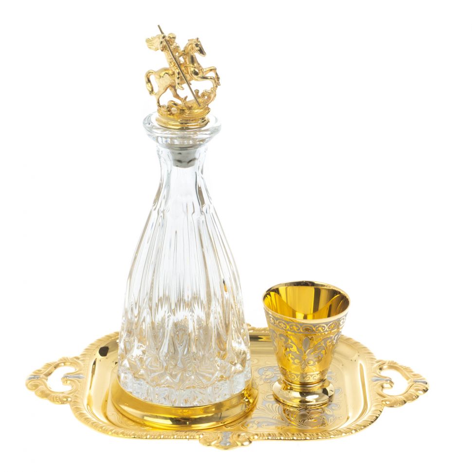 Водочный набор "Георгий Победоносец" Златоуст фото 1 — 