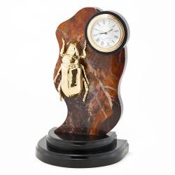 Часы &quot;Жук&quot; из яшмы — 