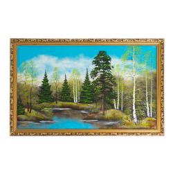 Картина из каменной крошки &quot;Весна&quot; багет 57х87 см — 