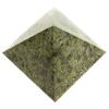 Пирамида 6х6х5,5 см камень змеевик фото 4 — 