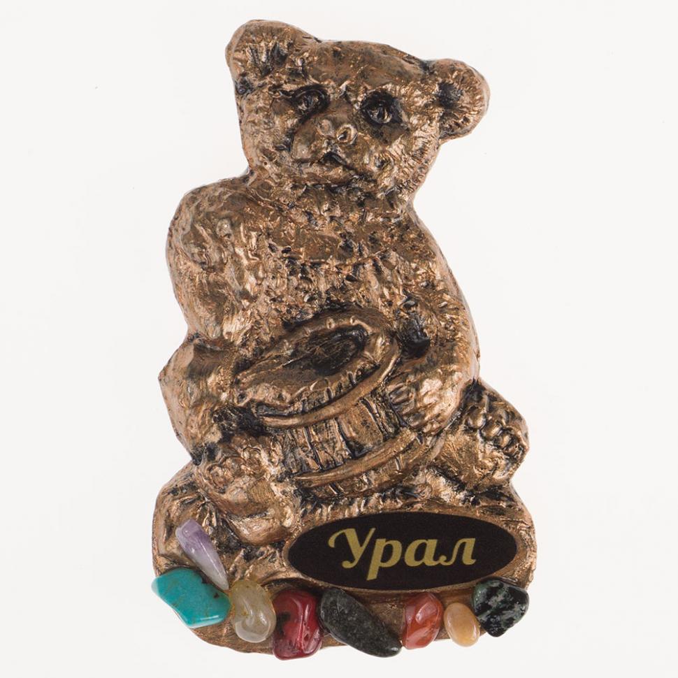 Магнит "Медведь с бочонком" фото 1 — 