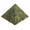 Пирамида 6,5х6,5х6 см камень змеевик фото 3 — 