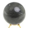 Шар из черного мрамора 10,5 см фото 3 — 