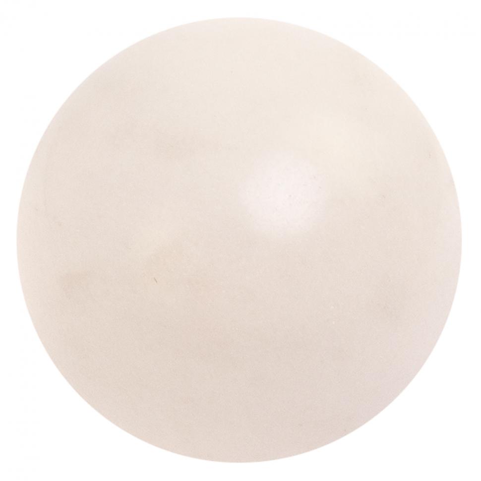 Шар из белого мрамора 4,5 см фото 1 — 