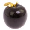 Яблоко из черного змеевика 7,5х7,5х8 см фото 1 — 