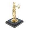 Статуэтка "Фемида"  на подставке из лазурита фото 2 — 