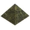 Пирамида 7х7х6 см камень змеевик фото 3 — 