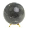 Шар из черного мрамора 11 см фото 3 — 