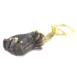 Брелок из бронзы &quot;Хоккейная крага&quot; — 