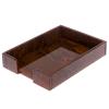Лоток для бумаг А4 коричневый обсидиан фото 2 — 