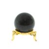 Шар 3 см из черного змеевика фото 2 — 