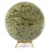 Шар из натурального змеевика 12,5 см фото 2 — 