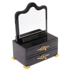 Ларец &quot;Трюмо&quot; на 2 ящика с зеркалом нефрит долерит — 