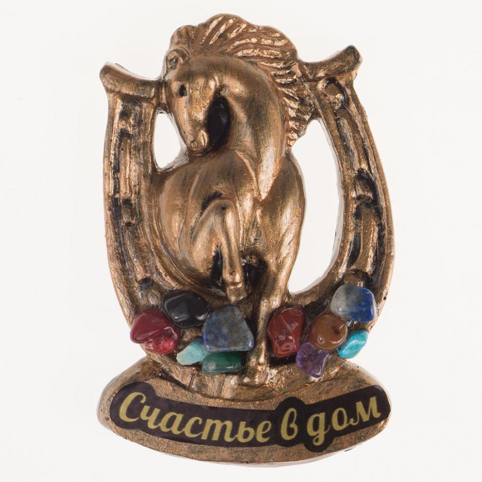 Магнит "Конь с подковой" фото 1 — 