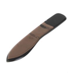 Нож каменный из черного обсидиана — 