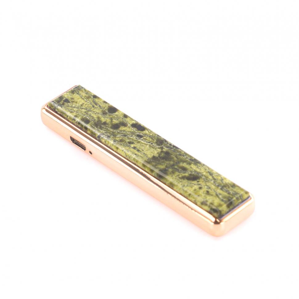 USB зажигалка из змеевика с проводом для зарядки фото 1 — 