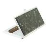 Карманная визитница из камня мусковит цвет серебро фото 1 — 